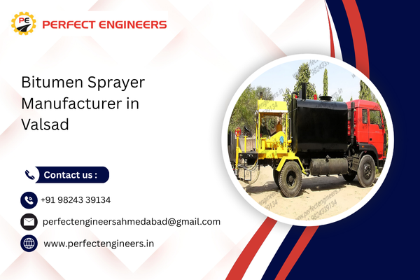 Bitumen Sprayer Manufacturer in Valsad