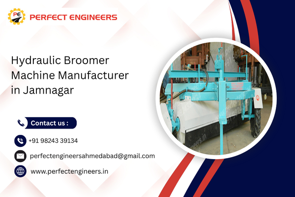 Hydraulic Broomer Machine Manufacturer in Jamnagar