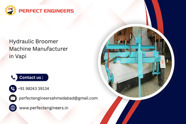Hydraulic Broomer Machine Manufacturer in Vapi